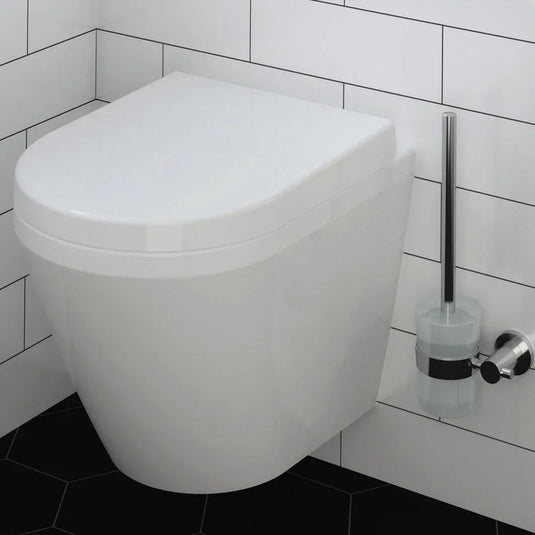 Vitra Integra Compact Rimless Wall Hung Toilet Pan - White - Envy Bathrooms Ltd