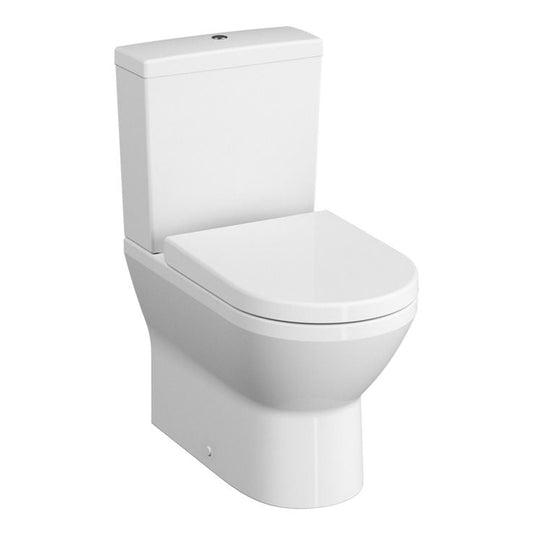 VitrA Integra Rimless Fully Shrouded Close Coupled Pan Only - White - 7043B003-7200 - Envy Bathrooms Ltd