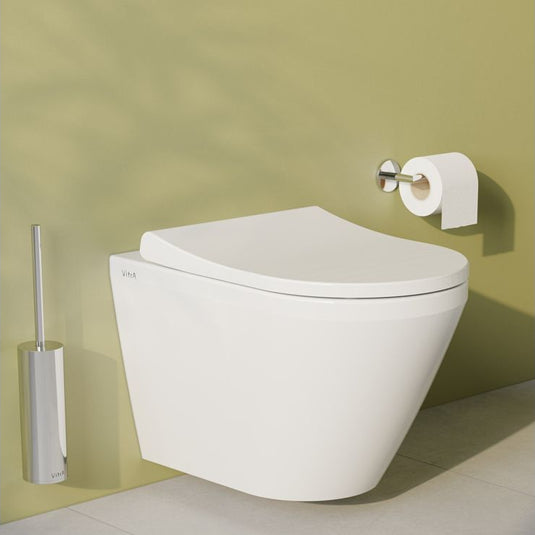 VitrA Integra Rimless Wall Hung Pan Only (Hidden Fix) - White - 7041B003-0075 - Envy Bathrooms Ltd