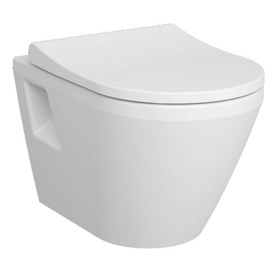 VitrA Integra Rimless Wall Hung Pan Only - White - 7062B003-0075 - Envy Bathrooms Ltd