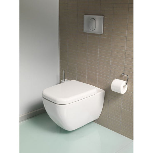 VitrA Integra Square Slim Toilet Seat - White - 191-003-001 - Envy Bathrooms Ltd