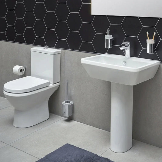 Vitra Integra Wall Hung Basin 550mm Wide - 1 Tap Hole - Envy Bathrooms Ltd