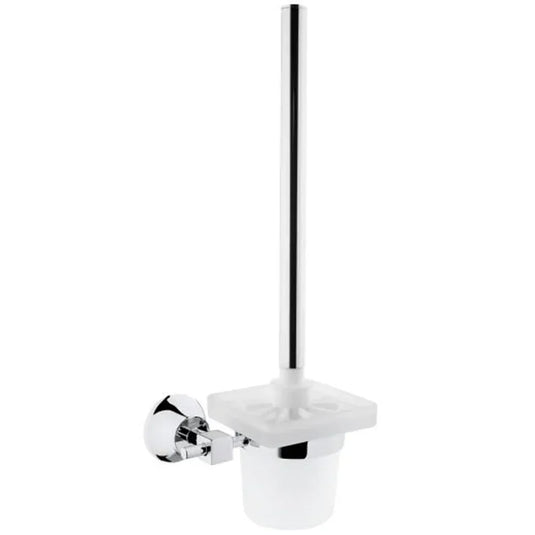 Vitra Juno Toilet Brush and Holder - Chrome - Envy Bathrooms Ltd