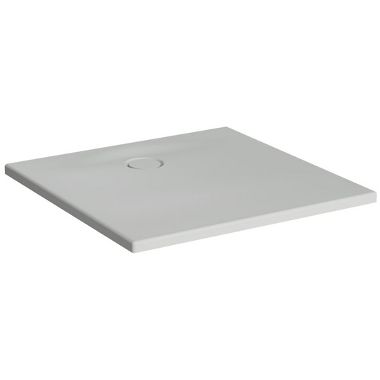 VitrA Leaf 900mm x 900mm Square Tray - Matt Gray - 65140001867 - Envy Bathrooms Ltd