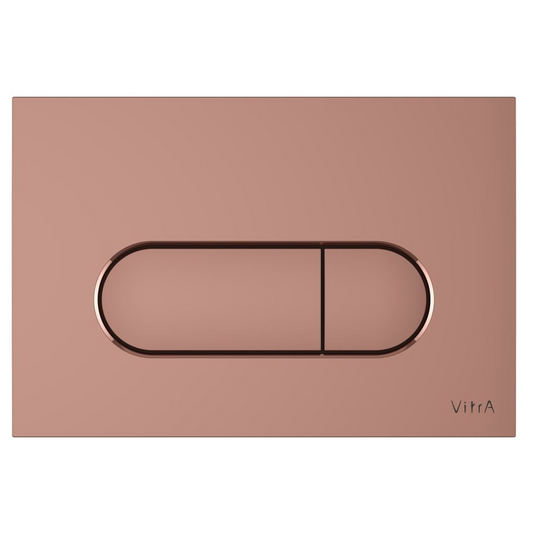 VitrA Loop Round Flush Plate - Soft Copper - 740-2240 - Envy Bathrooms Ltd