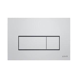 VitrA Loop Square Dual Flush Plate - Chrome - Envy Bathrooms Ltd