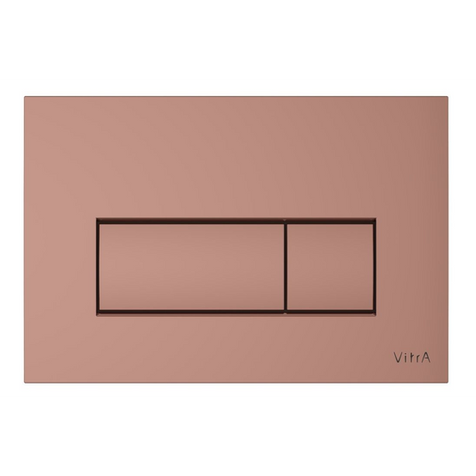 VitrA Loop Square Flush Plate - Soft Copper - 740-2340 - Envy Bathrooms Ltd