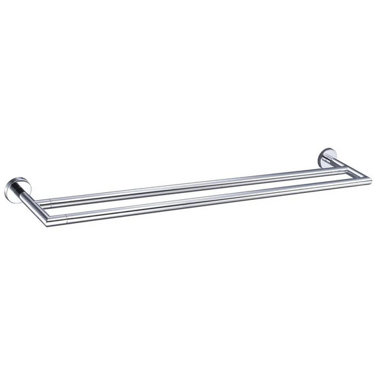 VitrA Minimax S Double Towel Rail - Chrome - A44794 - Envy Bathrooms Ltd