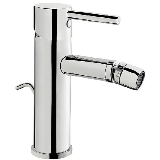 Vitra Minimax S Monobloc Bidet Mixer Tap with Pop-Up Waste - Single Handle - Chrome - Envy Bathrooms Ltd