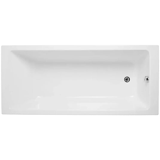 Vitra Neon Single Ended Rectangular Bath 1500mm x 700mm - 0 Tap Hole - Envy Bathrooms Ltd
