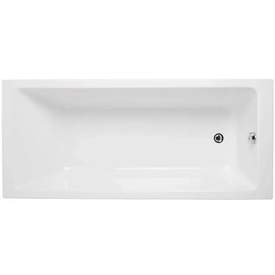 Vitra Neon Single Ended Rectangular Bath 1700mm x 750mm - 0 Tap Hole - Envy Bathrooms Ltd