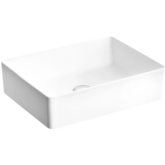 VitrA Nuo 500x380mm 0TH Basin (No Overflow) - White - 7436B003-0016 - Envy Bathrooms Ltd