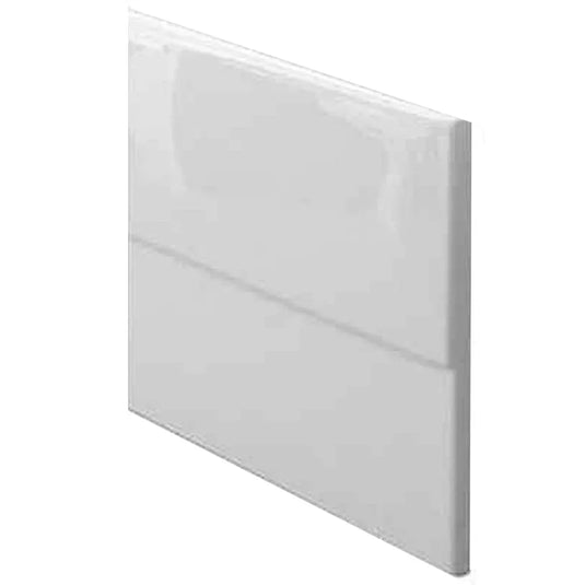Vitra Optima Bath End Panel - 500mm High - White - Envy Bathrooms Ltd