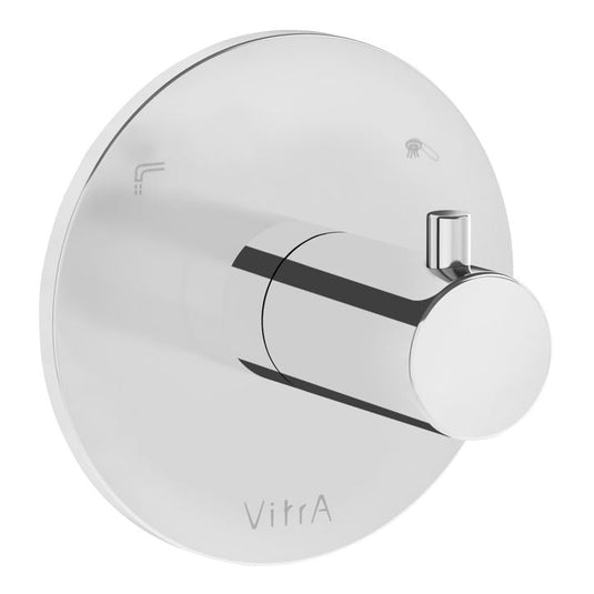 VitrA Origin Built-In 2-Way Diverter | Chrome | A42857 - Envy Bathrooms Ltd