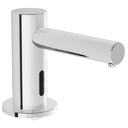 VitrA Origin Touch Free Short Soap Dispenser (Mains) - Chrome - A44699 - Envy Bathrooms Ltd