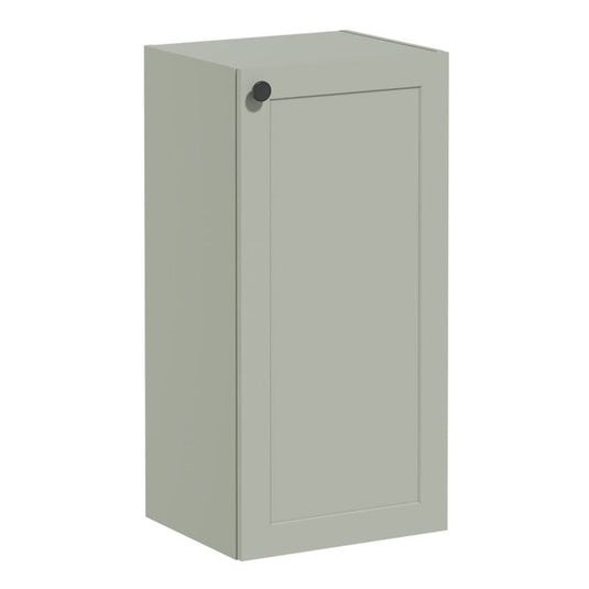 VitrA Root Classic 40cm 1 Door Lower/Base Unit (RH Hinge) | Matt Retro Green | 68558 - Envy Bathrooms Ltd