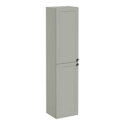 VitrA Root Classic 40cm 2 Door Tall Unit (LH Hinge) | Matt Retro Green | 68516 - Envy Bathrooms Ltd