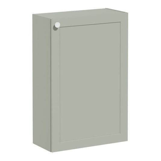 VitrA Root Classic 55cm 1 Door Slim Lower/Base Unit (RH Hinge) | Matt Retro Green | 68586 - Envy Bathrooms Ltd