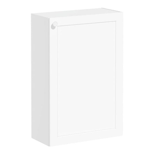 VitrA Root Classic 55cm 1 Door Slim Lower/Base Unit (RH Hinge) | Matt White | 68580 - Envy Bathrooms Ltd