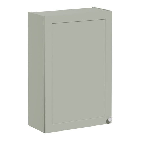 VitrA Root Classic 60cm 1 Door Upper/Wall Unit (LH Hinge) | Matt Retro Green | 68593 - Envy Bathrooms Ltd