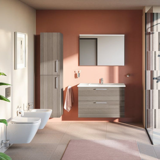 VitrA Root Flat 100cm 2 Drawer Washbasin Unit | Cordoba | 67971 - Envy Bathrooms Ltd