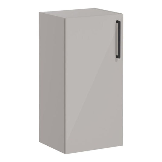 VitrA Root Flat 40cm 1 Door Lower/Base Unit (LH Hinge) | Bright Sahara Beige | 66490 - Envy Bathrooms Ltd