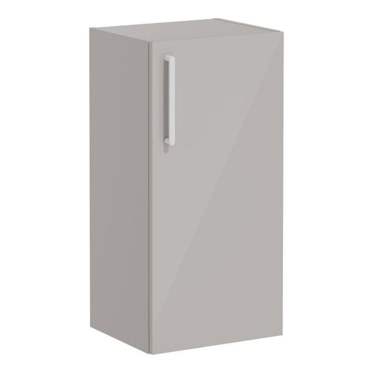 VitrA Root Flat 40cm 1 Door Lower/Base Unit (RH Hinge) | Bright Sahara Beige | 66484 - Envy Bathrooms Ltd