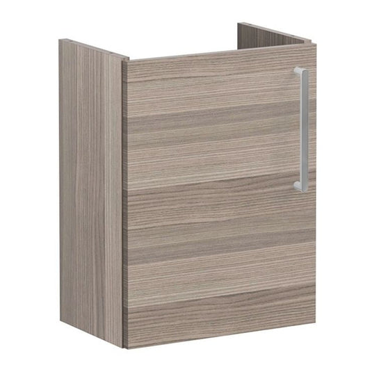 VitrA Root Flat 40cm 1 Door Wall Hung Slim Washbasin Unit (LH Hinge) | Cordoba | 67821 - Envy Bathrooms Ltd