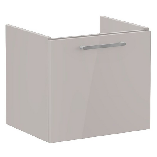 VitrA Root Flat 60cm 1 Drawer Washbasin Unit | Bright Sahara Beige | 67915 - Envy Bathrooms Ltd