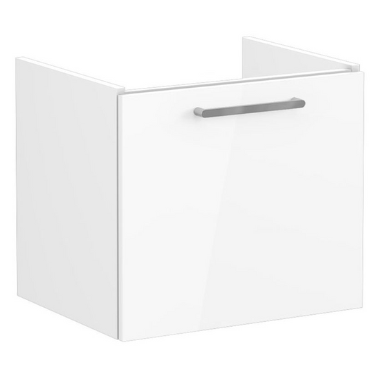 VitrA Root Flat 60cm 1 Drawer Washbasin Unit | High Gloss White | 67912 - Envy Bathrooms Ltd