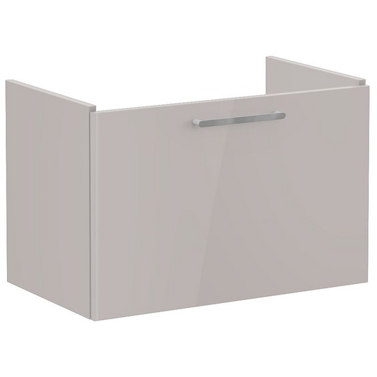 VitrA Root Flat 80cm 1 Drawer Washbasin Unit | Bright Sahara Beige | 67925 - Envy Bathrooms Ltd