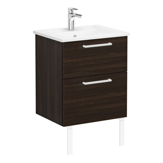 VitrA Root Flat Leg Set for 2/4 Drawer Units | Matt White | 66958 - Envy Bathrooms Ltd