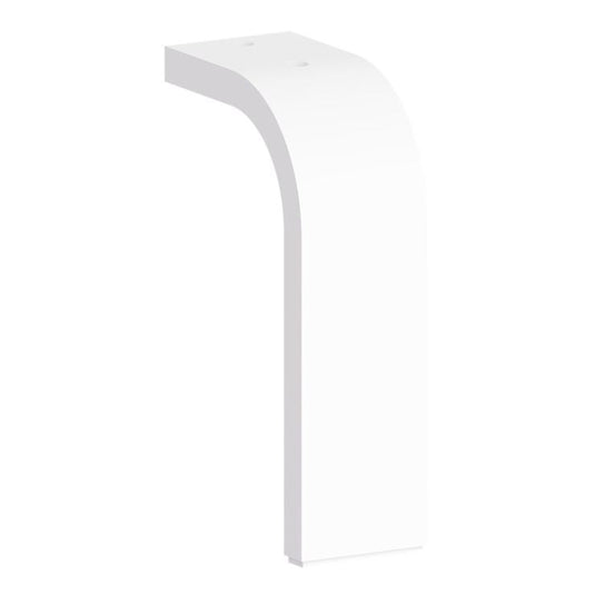 VitrA Root Flat Leg Set for 3 Drawer Units | Matt White | 66938 - Envy Bathrooms Ltd