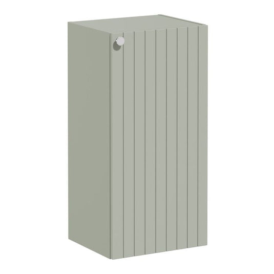 VitrA Root Groove 40cm 1 Door Lower/Base Unit (RH Hinge) | Matt Retro Green | 69134 - Envy Bathrooms Ltd