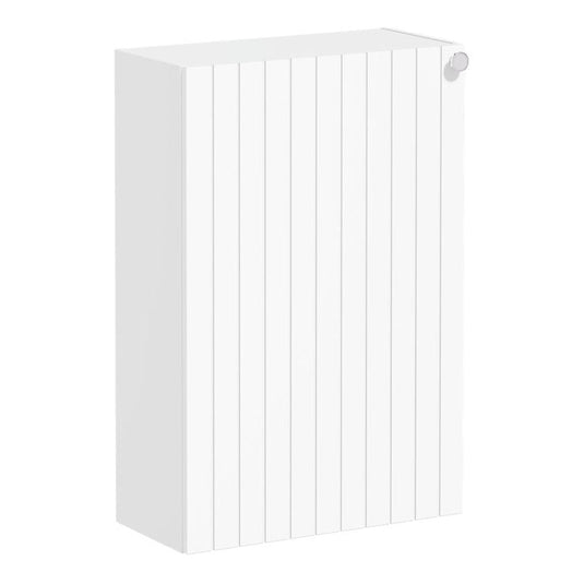 VitrA Root Groove 55cm 1 Door Slim Lower/Base Unit (LH Hinge) | Matt White | 69149 - Envy Bathrooms Ltd