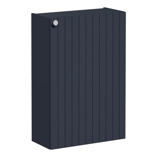 VitrA Root Groove 55cm 1 Door Slim Lower/Base Unit (RH Hinge) | Matt Dark Blue | 69161 - Envy Bathrooms Ltd