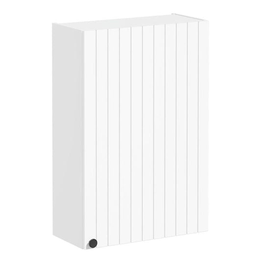 VitrA Root Groove 55cm 1 Door Slim Lower/Base Unit (RH Hinge) | Matt White | 69156 - Envy Bathrooms Ltd