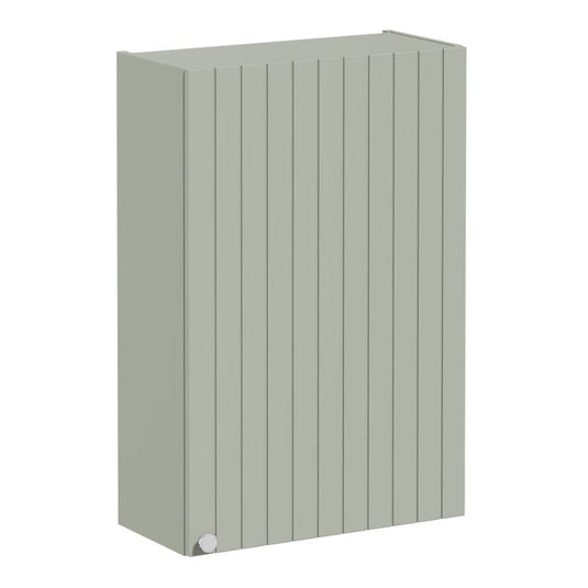 VitrA Root Groove 60cm 1 Door Upper/Wall Unit (RH Hinge) | Matt Retro Green | 69176 - Envy Bathrooms Ltd
