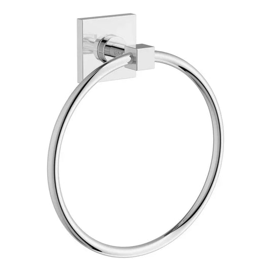 VitrA Root Round Towel Loop - Chrome - A44802 - Envy Bathrooms Ltd
