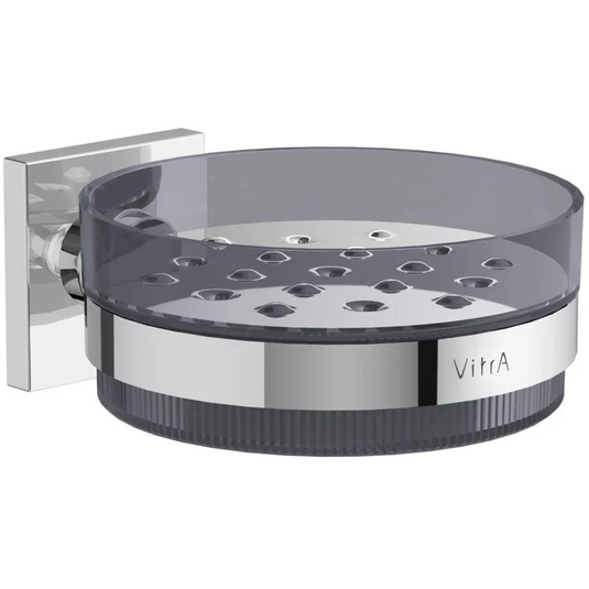 VitrA Root Soap Dish - Chrome - A44812 - Envy Bathrooms Ltd
