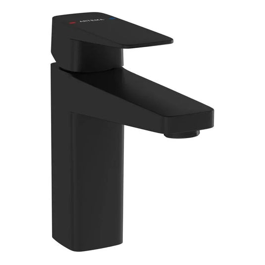 VitrA Root Square Basin Mixer - Matt Black - A4273136VUK - Envy Bathrooms Ltd