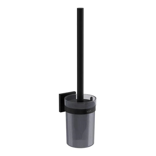 VitrA Root WC Brush Holder - Matt Black - A4481136 - Envy Bathrooms Ltd