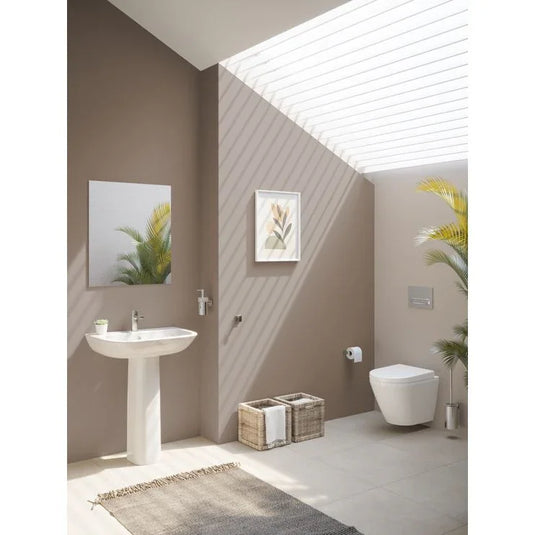 VitrA S20 170x160mm Full Pedestal Only - White - 5529L003-0156 - Envy Bathrooms Ltd