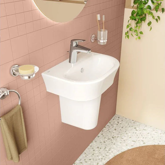 VitrA S20 450x350mm 1TH Basin Only - White - 5500L003-0999 - Envy Bathrooms Ltd