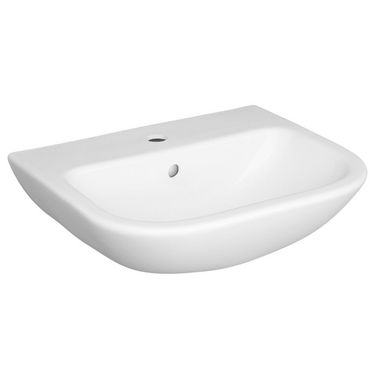 VitrA S20 500x415mm 1TH Basin Only - White - 5501L003-0999 - Envy Bathrooms Ltd