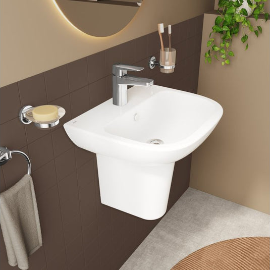 VitrA S20 500x415mm 1TH Basin Only - White - 5501L003-0999 - Envy Bathrooms Ltd