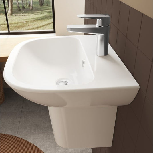 VitrA S20 500x415mm 1TH Basin Only - White - 5501L003-0999 - Envy Bathrooms Ltd