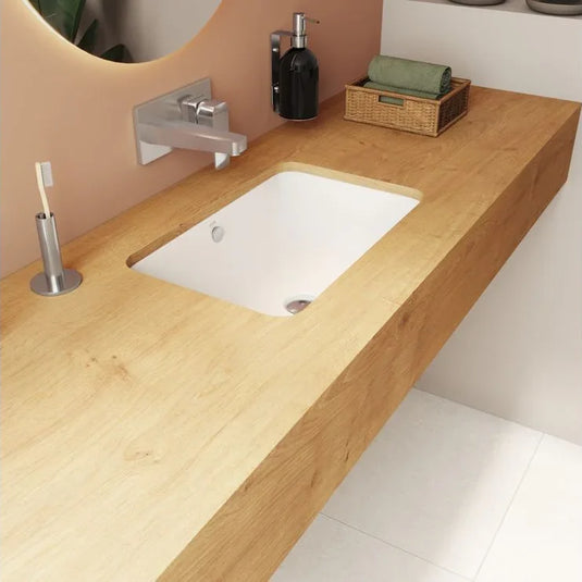 VitrA S20 550x370mm 0TH Undercounter Basin - White - 7475B003-0618 - Envy Bathrooms Ltd