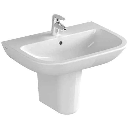 Vitra S20 650mm 1 TH Wall Hung Basin - 5504WH - Envy Bathrooms Ltd