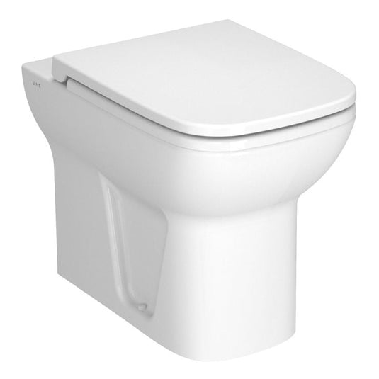 VitrA S20 Back to Wall Pan Only - White - 5520L003-0075 - Envy Bathrooms Ltd